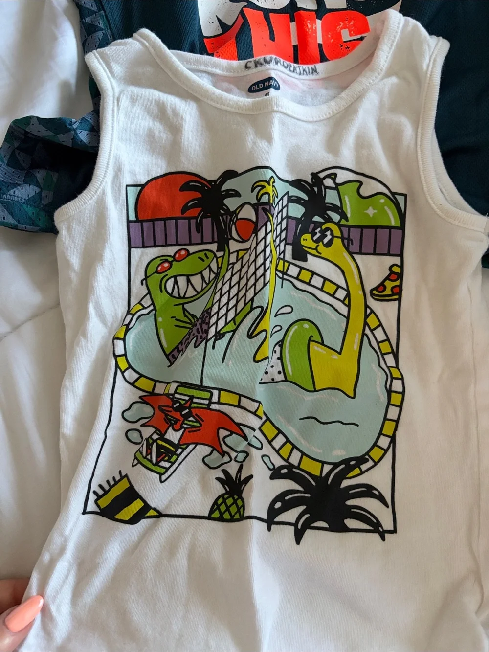 Boys Swim Trunks & Tank Tops Bundle - 4T